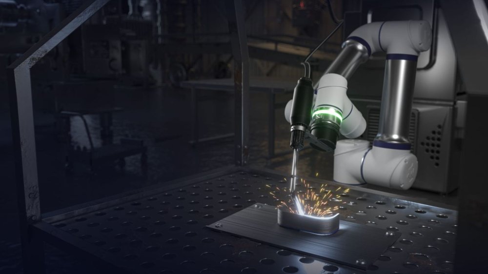 Роботизированная станция сварки на основе кобота