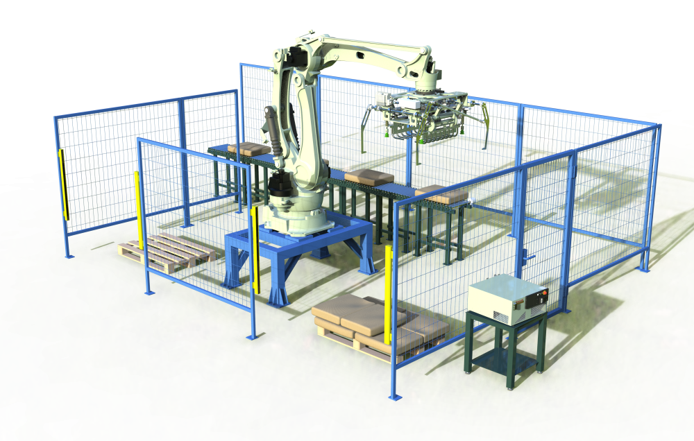 Роботизированный комплекс паллетирования PalletWizard ECO