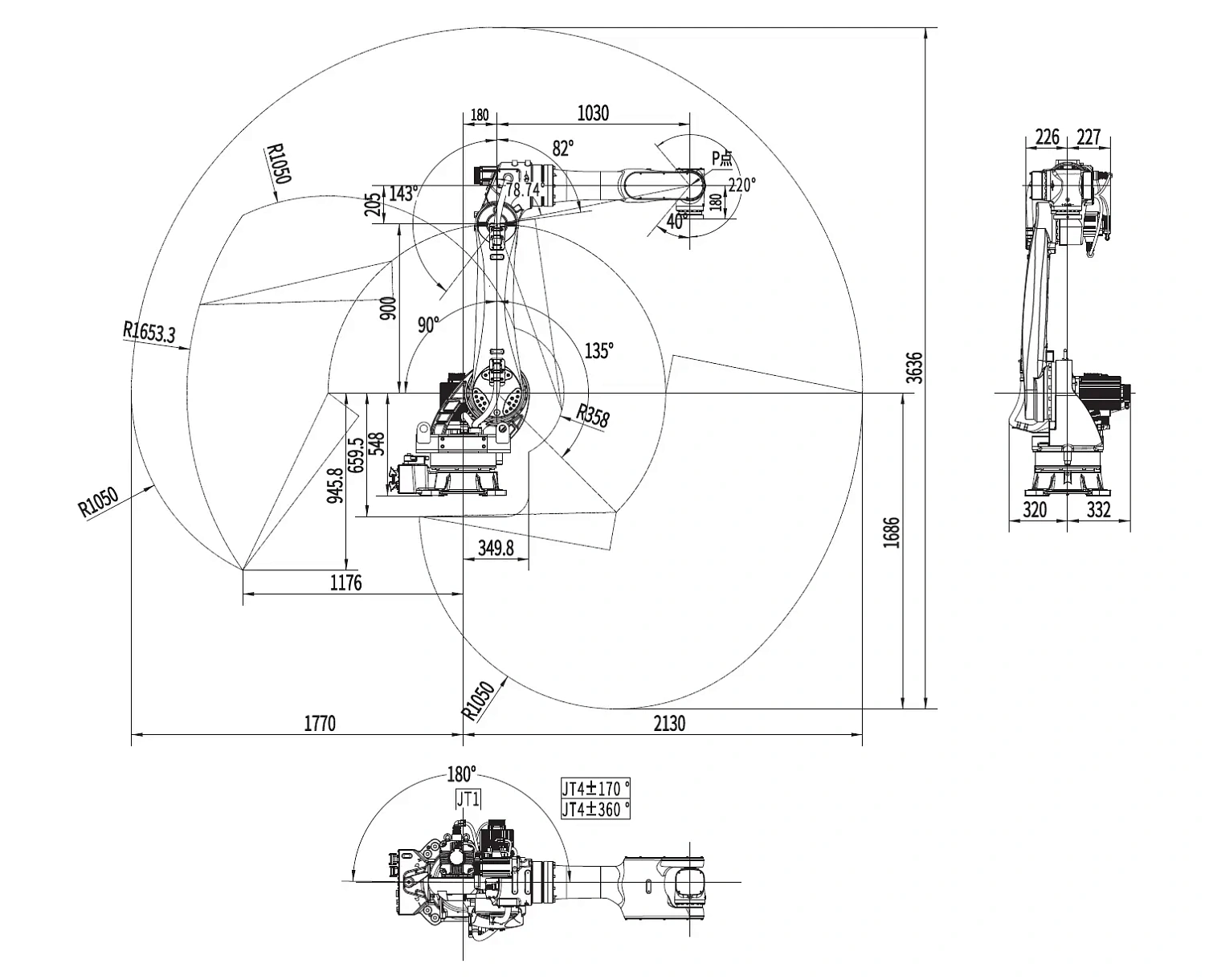 Робот для фрезеровки CRP RA21-50-MR