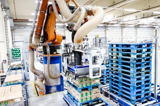 Вакуумный захват Schmalz ZLW для слоя с переменной длиной и шириной