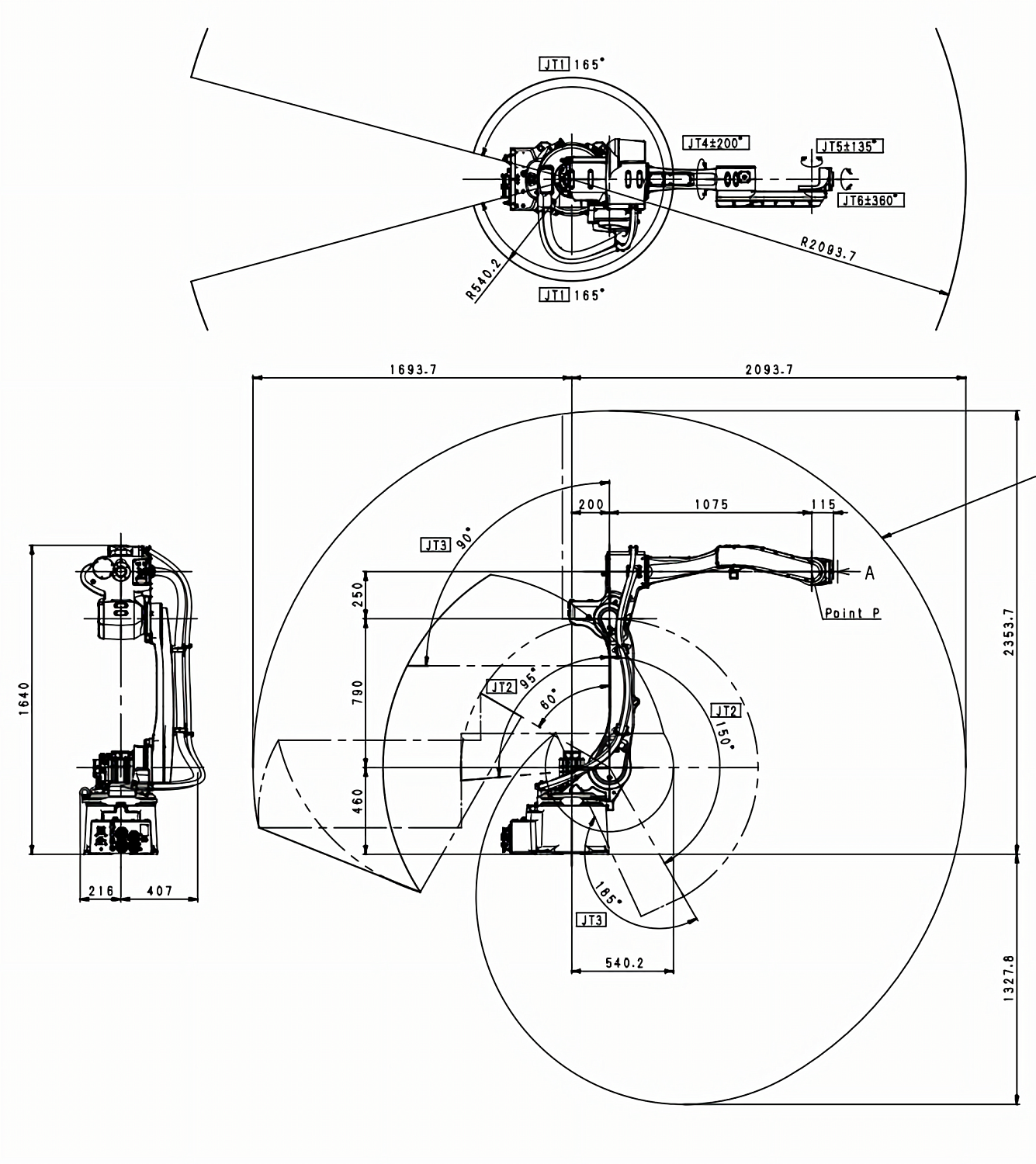 Сварочный робот Kawasaki BA013L