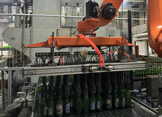 Пневматический захват АБУКО для бутылок